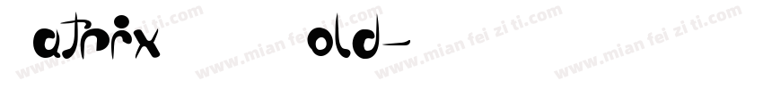 MatrixIIOT Bold字体转换